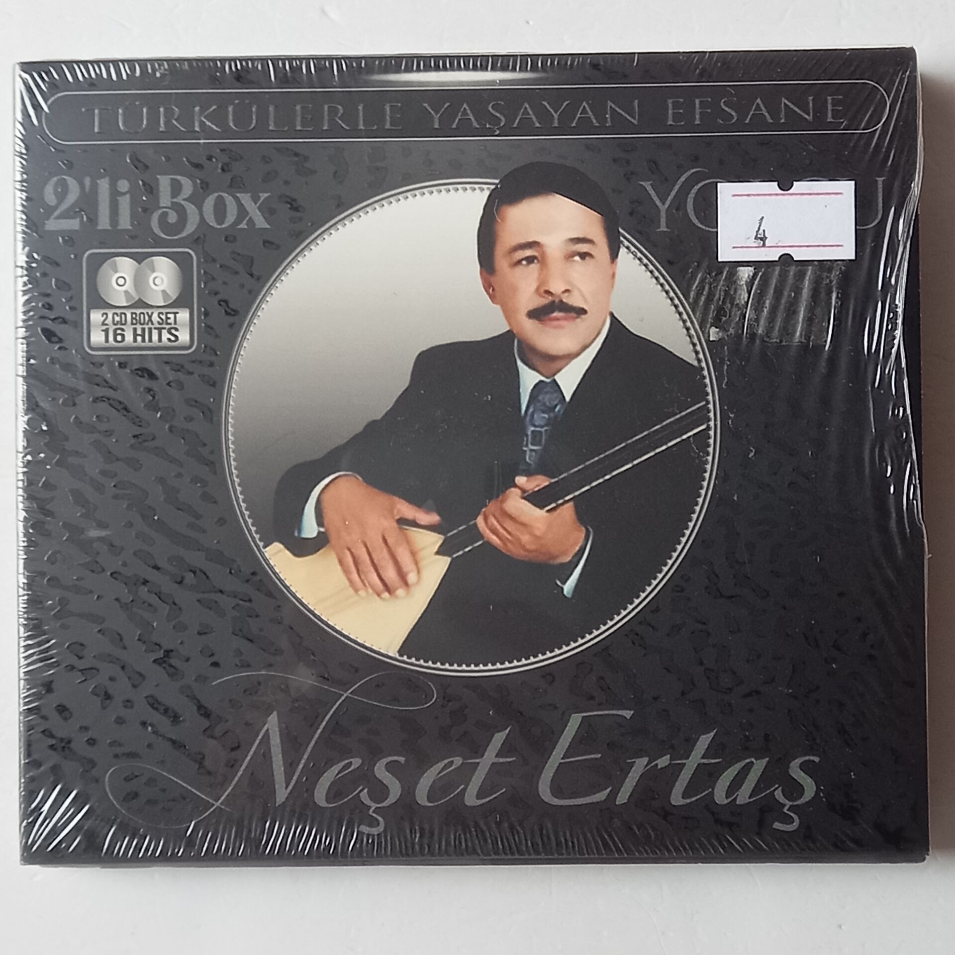 NEŞET ERTAŞ - 2\'Lİ BOX - 2CD AMBALAJINDA SIFIR