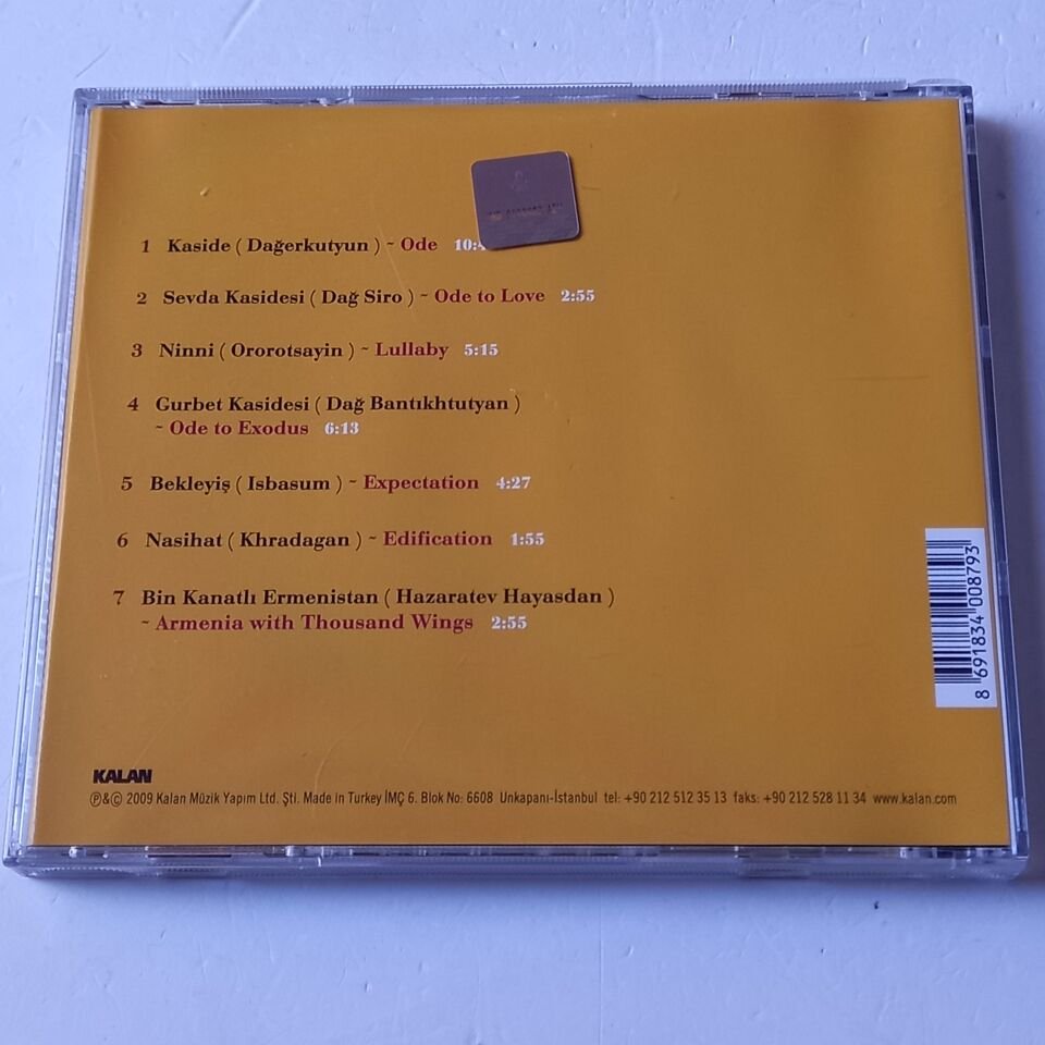 KHAÇADUR AVEDISYAN – ORATORYO (2009) - CD 2.EL