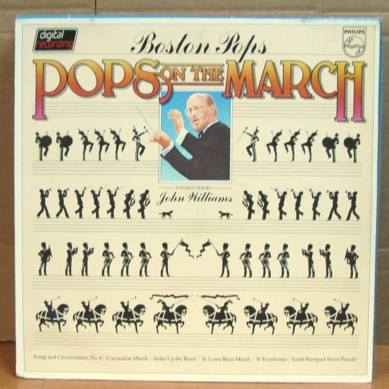 BOSTON POPS - POPS ON THE MARCH LP 2.EL