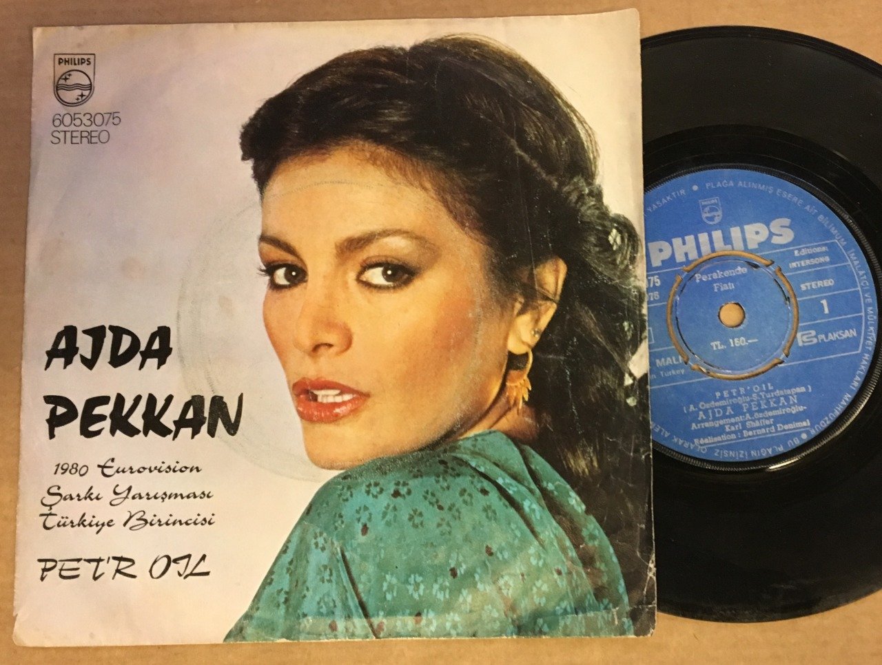 AJDA PEKKAN - PETROL PET'R OIL / LOVING ON PETROL 7'' 45 DEVİR