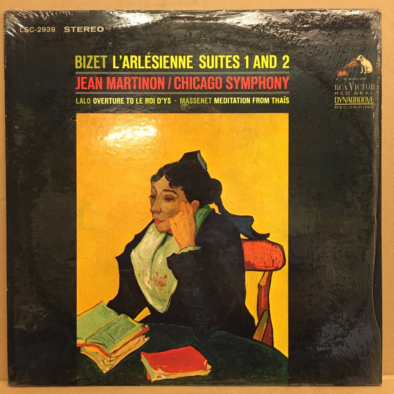 BIZET L'ARLESIENNE SUITE 1&2 JEAN MARTINON 1967 2.EL PLAK