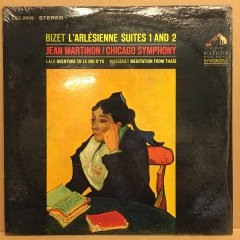 BIZET L'ARLESIENNE SUITE 1&2 JEAN MARTINON 1967 2.EL PLAK