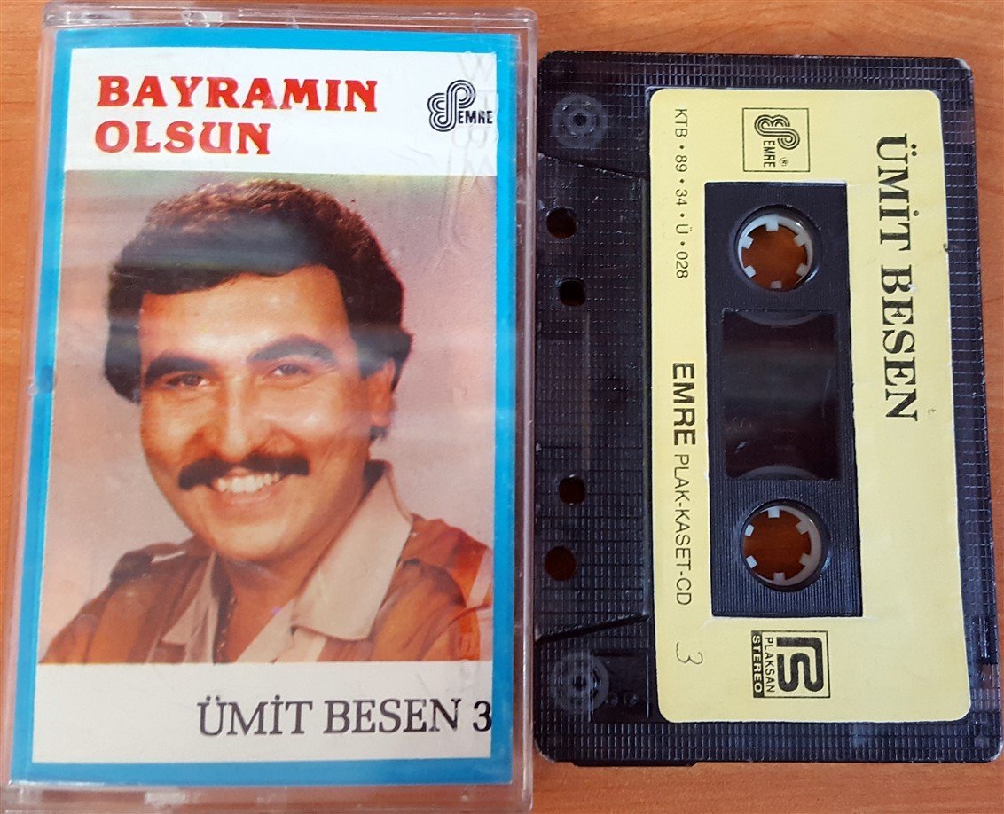 ÜMİT BESEN 3 - BAYRAMIN OLSUN KASET 2.EL
