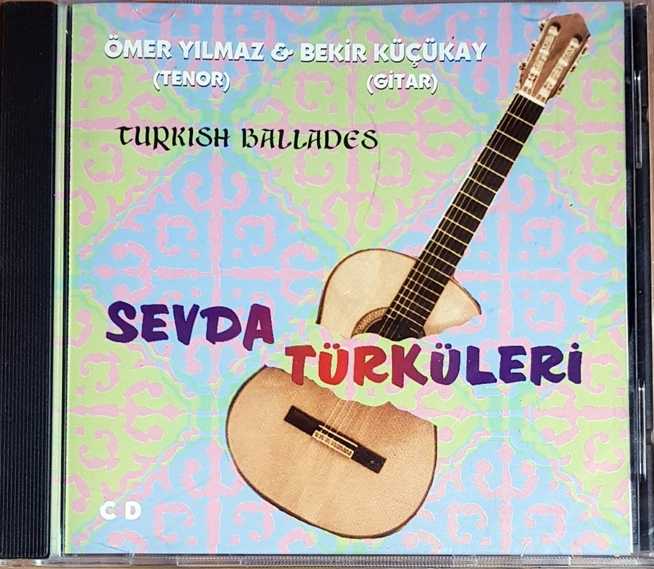 SEVDA TÜRKÜLERİ / TENOR: ÖMER YILMAZ, GİTAR: BEKİR KÜÇÜKAY / ADA MÜZİK CD 2.EL