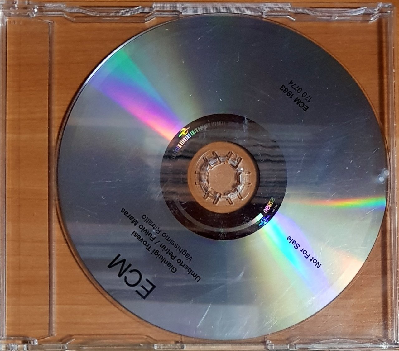 GIANLUIGI TROVESI / UMBERTO PETRIN / FULVIO MARAS - VAGHISSIMO RITRATTO (2007) ECM PROMO CD 2.EL