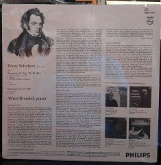 SCHUBERT: SONATA IN G,D.894 and C,D.849, ALFRED BRENDEL - PLAK SIFIR