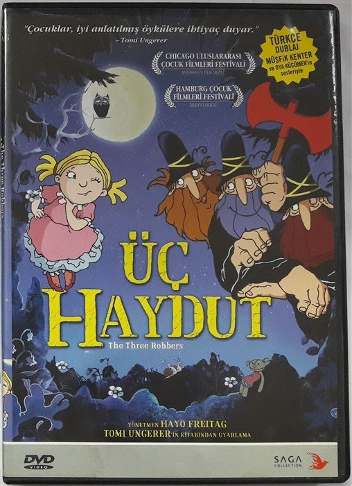 ÜÇ HAYDUT - THE THREE ROBBERS - DVD 2.EL