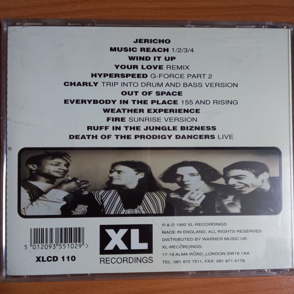 THE PRODIGY – EXPERIENCE (1992) - CD 2.EL