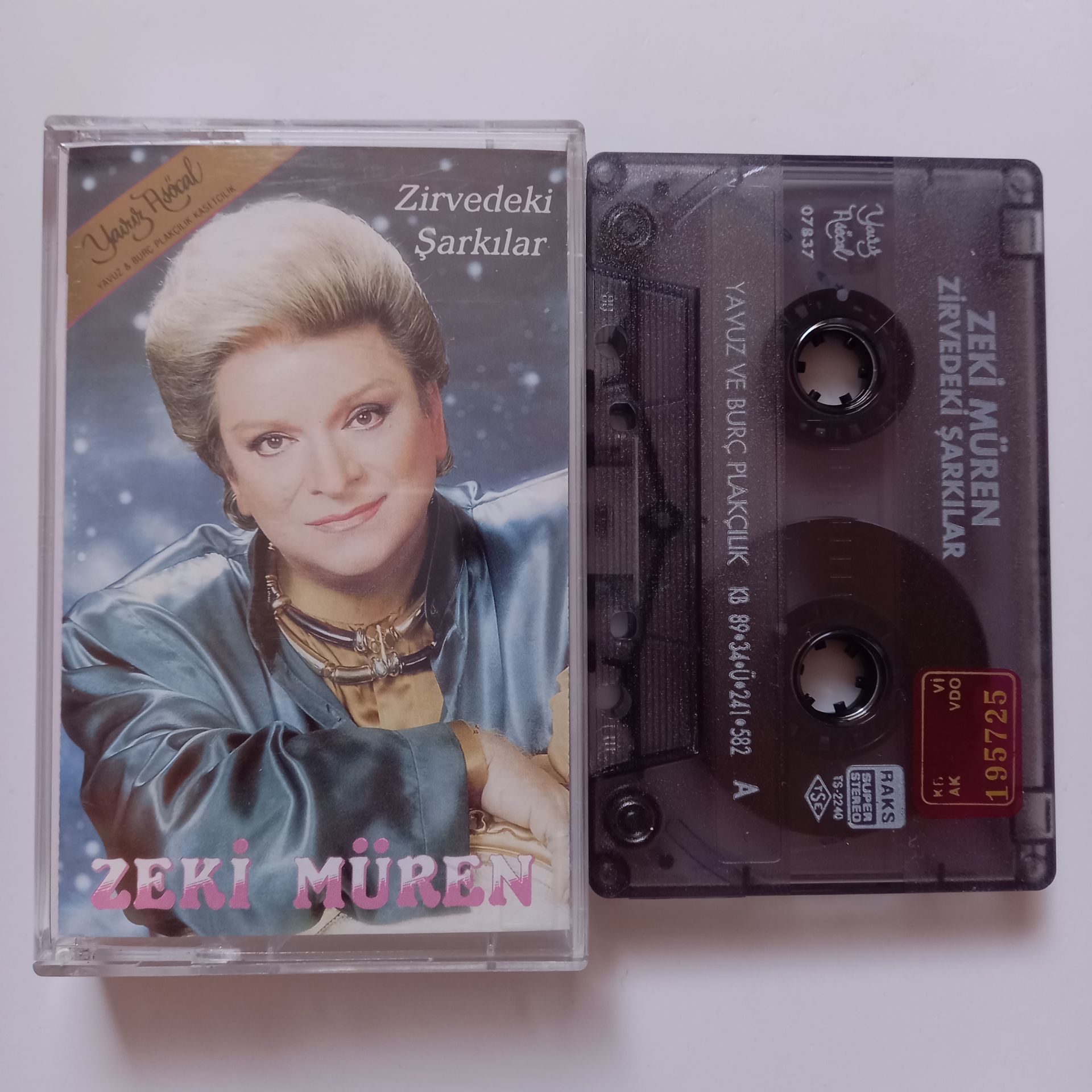 ZEKİ MÜREN - ZİRVEDEKİ ŞARKILAR (1989) - KASET 2.EL