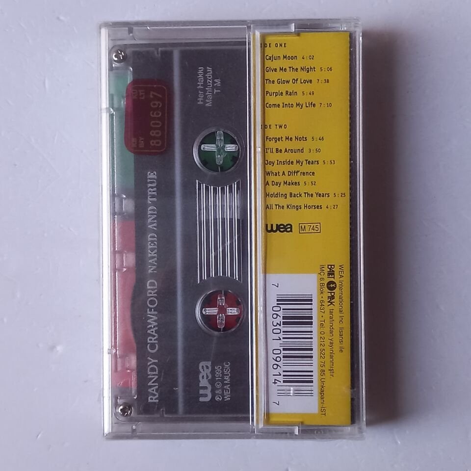 RANDY CRAWFORD - NAKED AND TRUE (1995) - KASET SIFIR