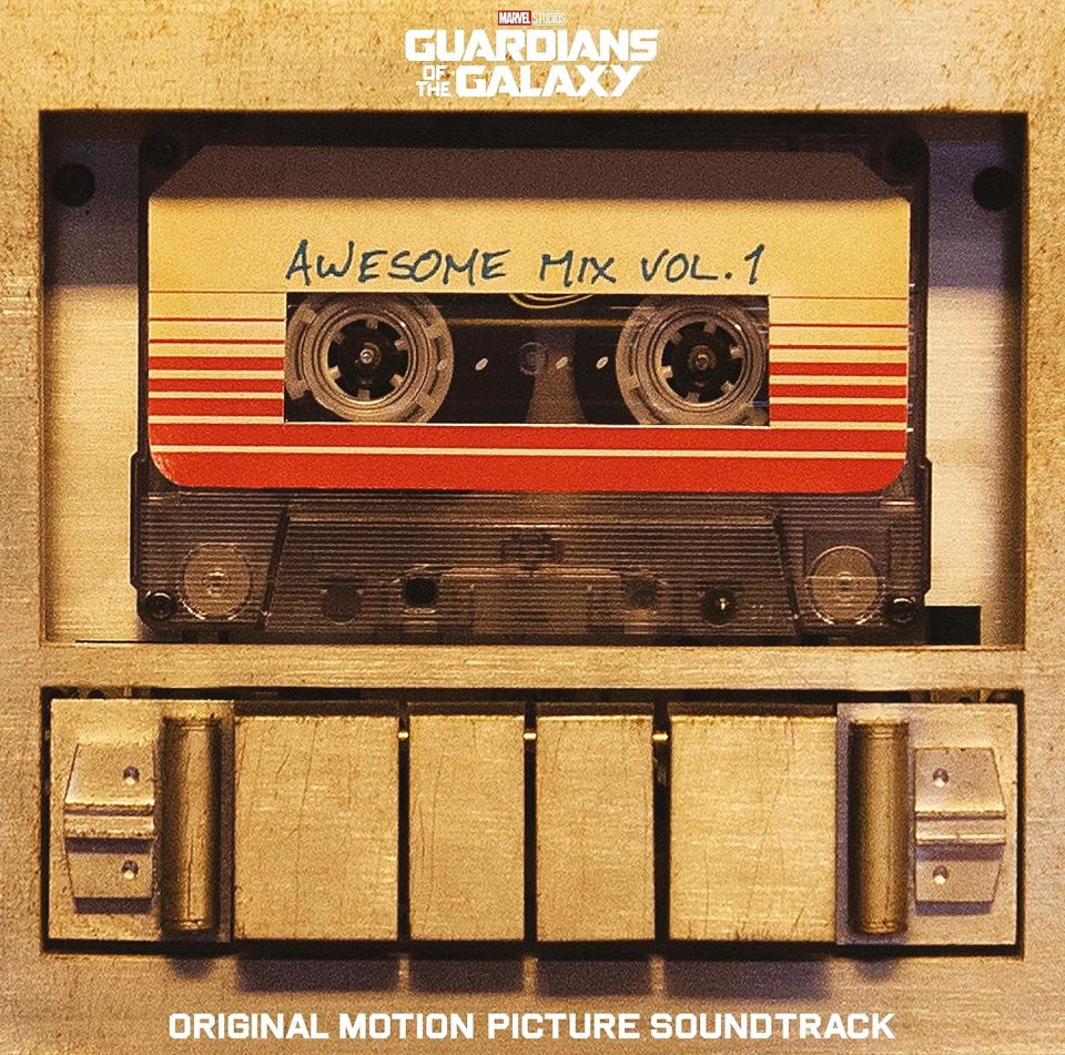 GUARDIANS OF THE GALAXY - SOUNDTRACK / AWESOME MIX VOL 1 (2014) DAVID BOWIE 10CC RUNAWAYS MARVIN GAYE - LP 2023 DUST STORM COLOURED EDITION SIFIR PLAK