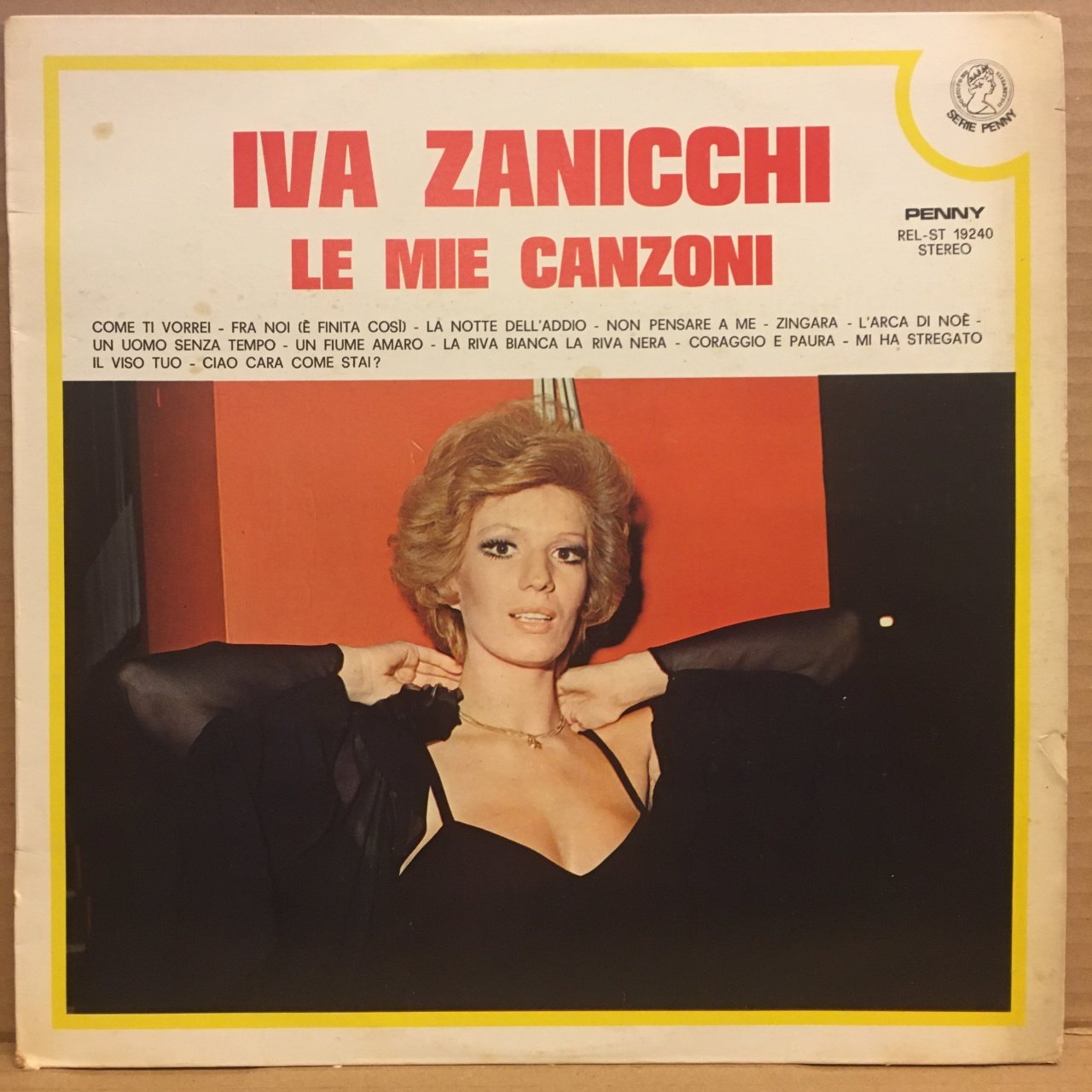 IVA ZANICCHI - LE MIE CANZONI (1974) 2.EL PLAK