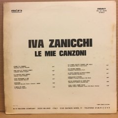 IVA ZANICCHI - LE MIE CANZONI (1974) 2.EL PLAK