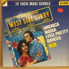 WEST SIDE STORY,  AMERICA / MARIA JOSE CARRERAS, KIRI TE KANAWA (1985) 12'' MAXISINGLE