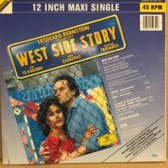 WEST SIDE STORY,  AMERICA / MARIA JOSE CARRERAS, KIRI TE KANAWA (1985) 12'' MAXISINGLE