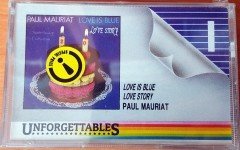 PAUL MAURIAT - LOVE IS BLUE LOVE STORY (1989) PLAKSAN CASSETTE MADE IN TURKEY ''NEW'' PAPER LABEL
