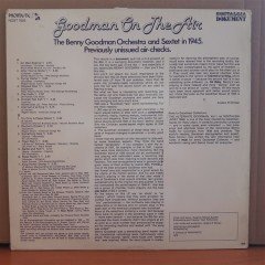BENNY GOODMAN - GOODMAN ON THE AIR (1979) - LP 2.EL PLAK