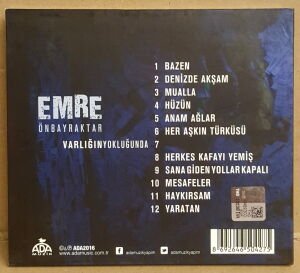 EMRE ÖNBAYRAKTAR - VARLIĞIN YOKLUĞUNDA (2016) - CD 2.EL
