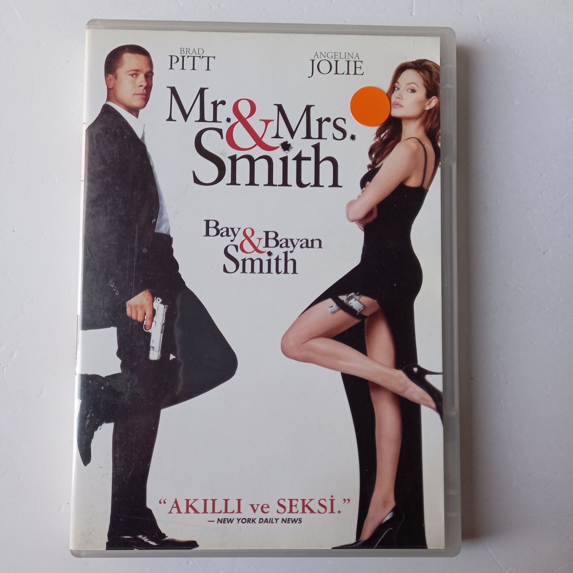 MR. & MRS. SMITH - BAY & BAYAN SMITH - BRAD PITT - ANGELINA JOLIE - DVD 2.EL