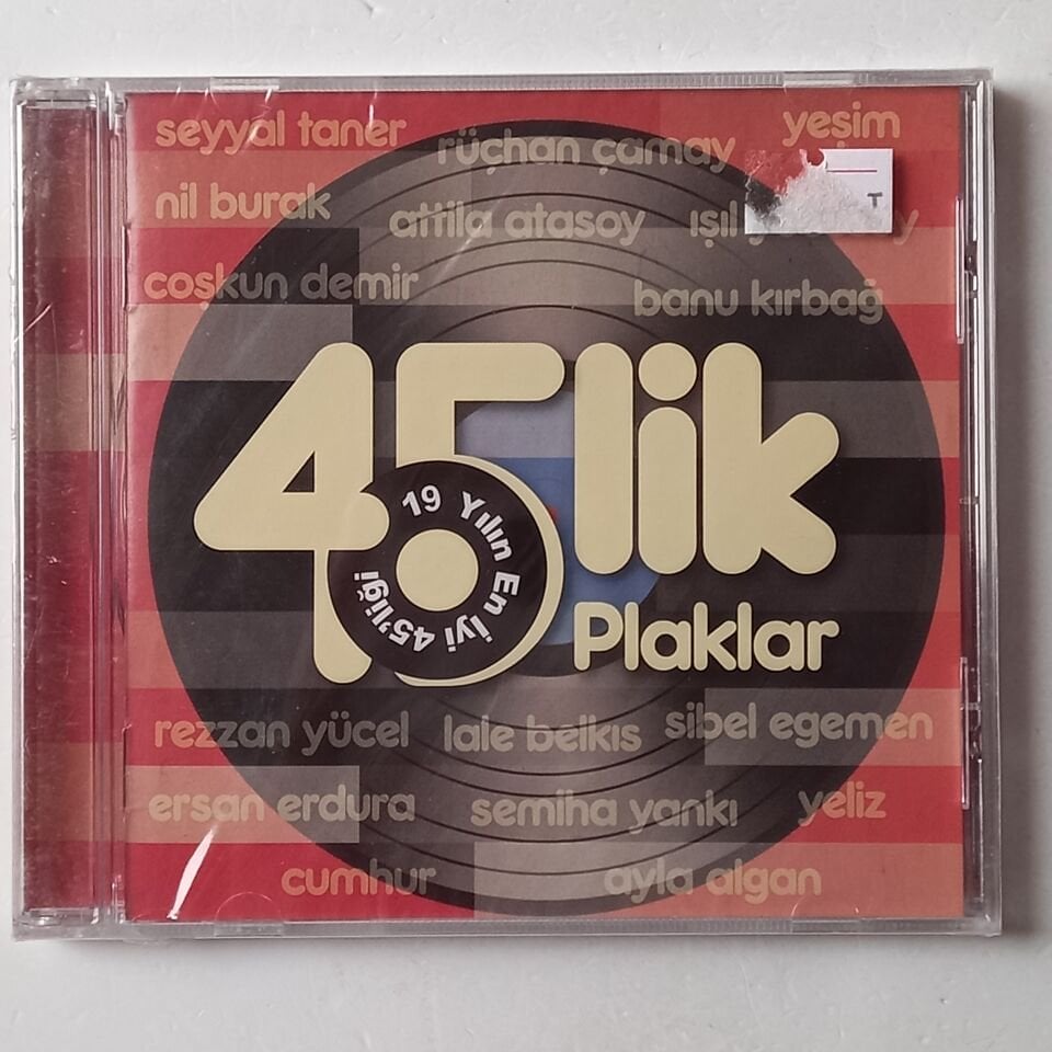 45\'LİK PLAKLAR / 19 YILIN EN İYİ 45\'LİĞİ (2014) - CD AMBALAJINDA SIFIR