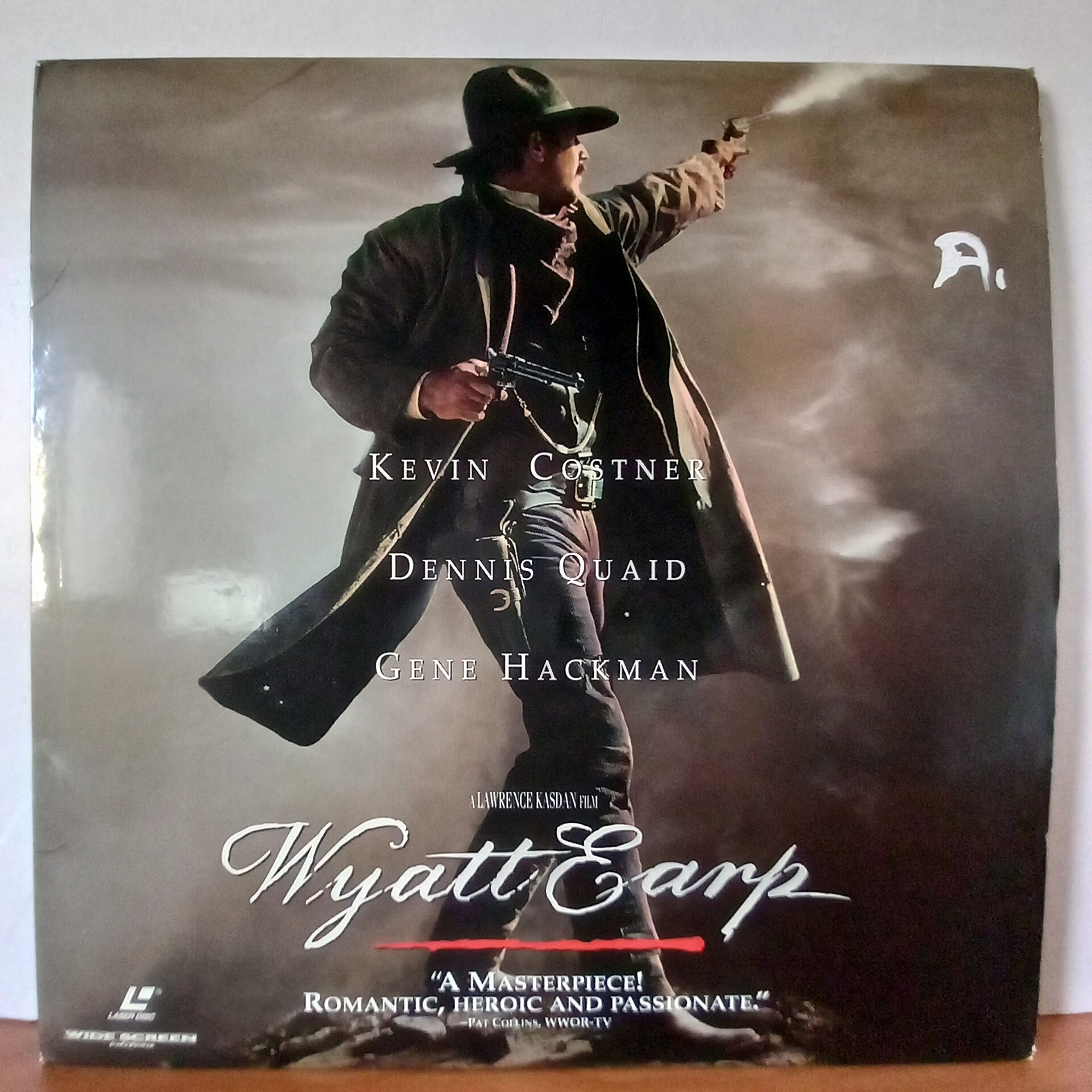 WYATT EARP / KEVIN COSTNER, DENNIS QUAID, GENE HACKMAN (1994) - 2.EL 2xLASERDISC