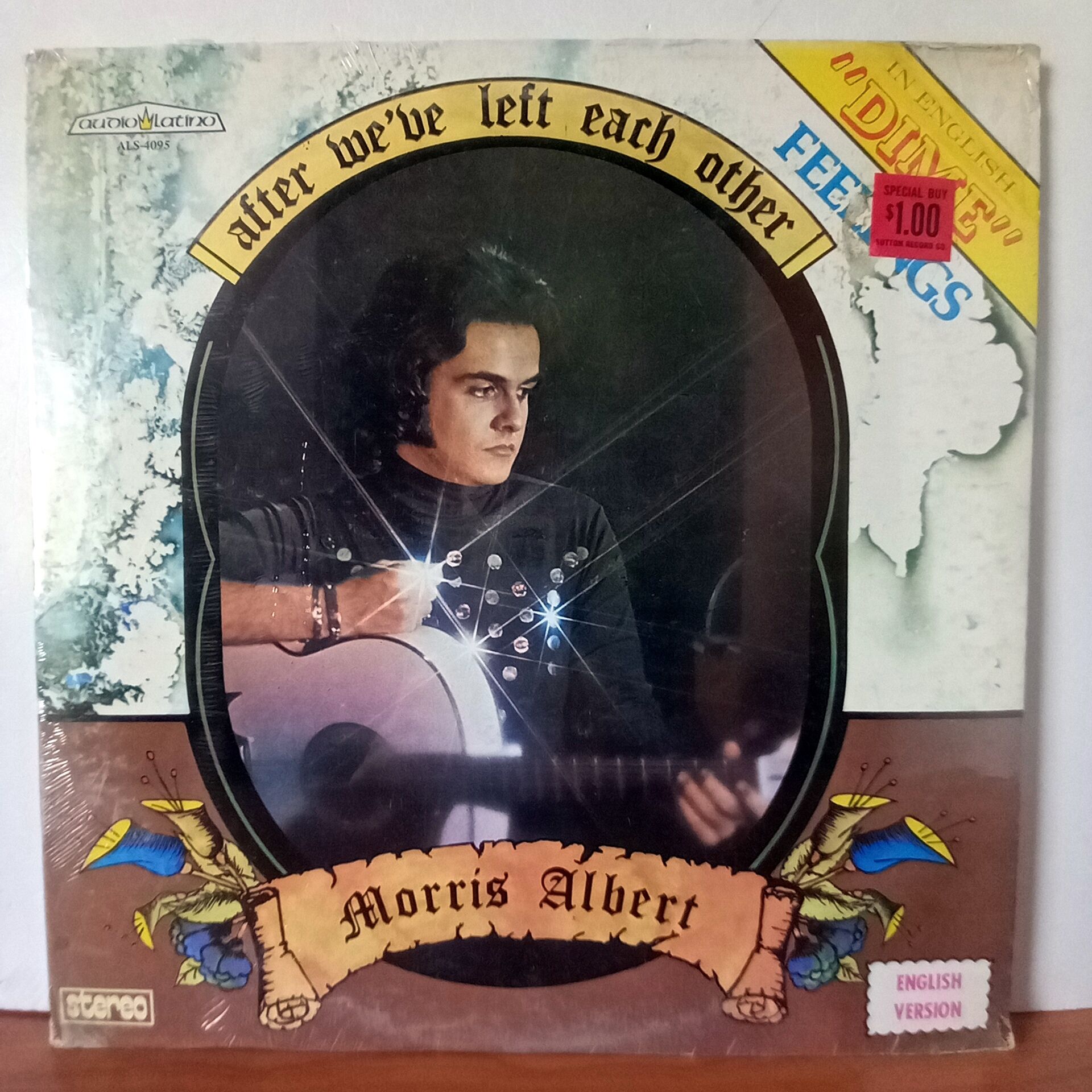 MORRIS ALBERT – AFTER WE'VE LEFT EACH OTHER (1975) - LP DÖNEM BASKI SIFIR PLAK