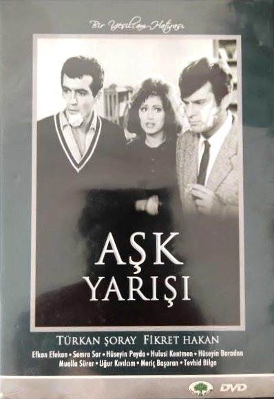 AŞK YARIŞI - TÜRKAN ŞORAY - FİKRET HAKAN - DVD AMBALAJINDA SIFIR