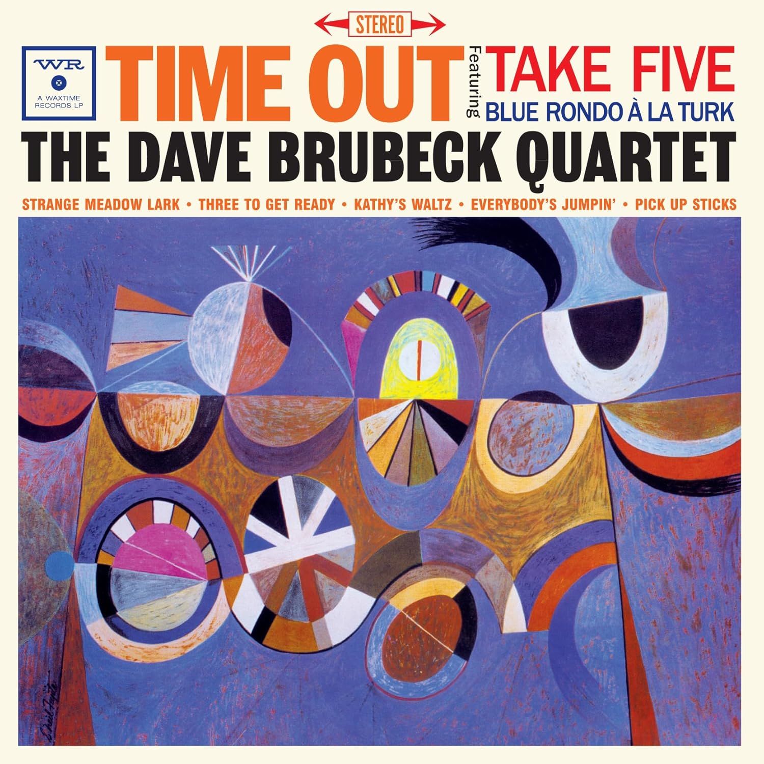 DAVE BRUBECK QUARTET - TIME OUT /  TAKE FIVE / BLUE RONDO A LA TURK (1959) - LP CLEAR COLOURED EDITION SIFIR PLAK