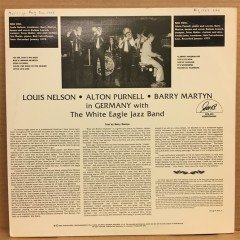 LOUIS NELSON ALTON PURNELL IN GERMANY WITH THE WHITE EAGLE JAZZ BAND - LP 2.EL PLAK
