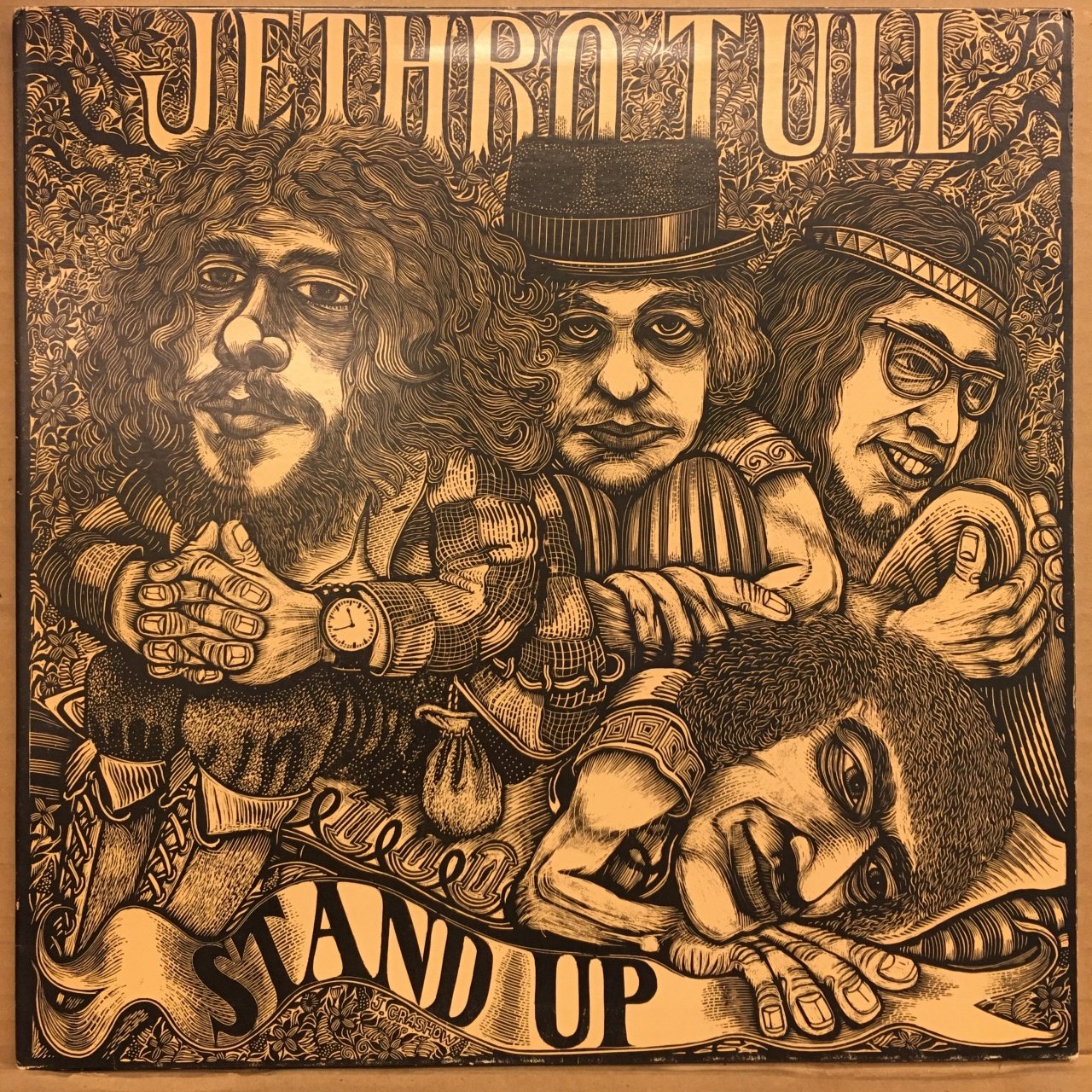 JETHRO TULL - STAND UP (1969) - LP 2.EL PLAK