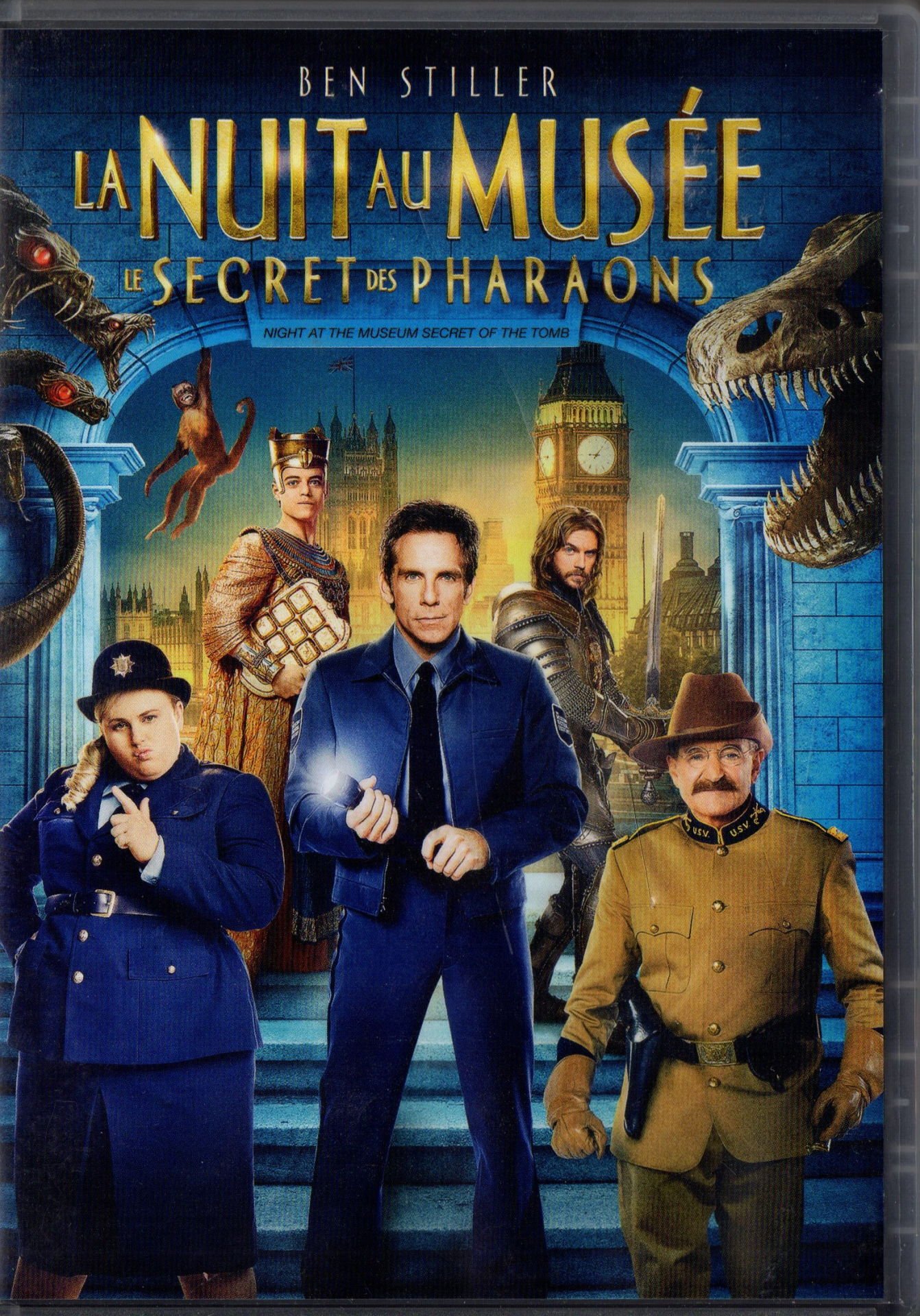 NIGHT AT THE MUSEUM 3 SECRET OF THE TOMB - BEN STILLER - DVD 2.EL TÜRKÇE ALTYAZI YOKTUR