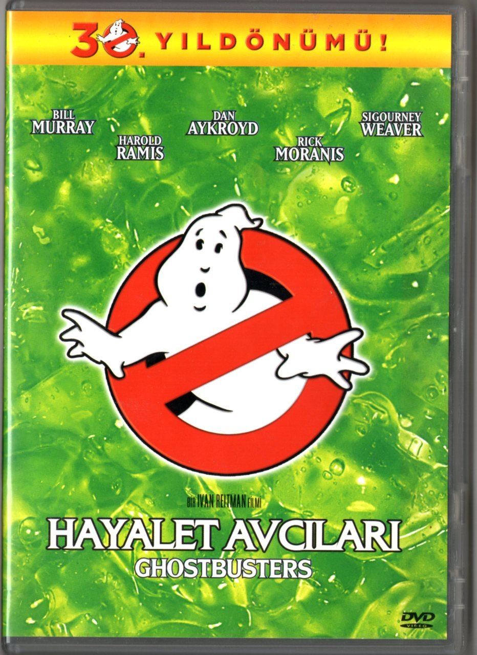 GHOSTBUSTERS - HAYALET AVCILARI - BILL MURRAY - DAN AYKROYD -  DVD 2.EL