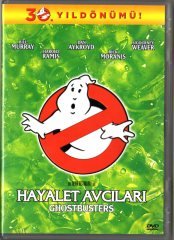 GHOSTBUSTERS - HAYALET AVCILARI - BILL MURRAY - DAN AYKROYD -  DVD 2.EL