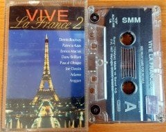 VIVE LA FRANCE 2 [PATRICIA KAAS ENRICO MACIAS DANY BRILLANT] (2000) SONY CASSETTE MADE IN TURKEY ''USED''