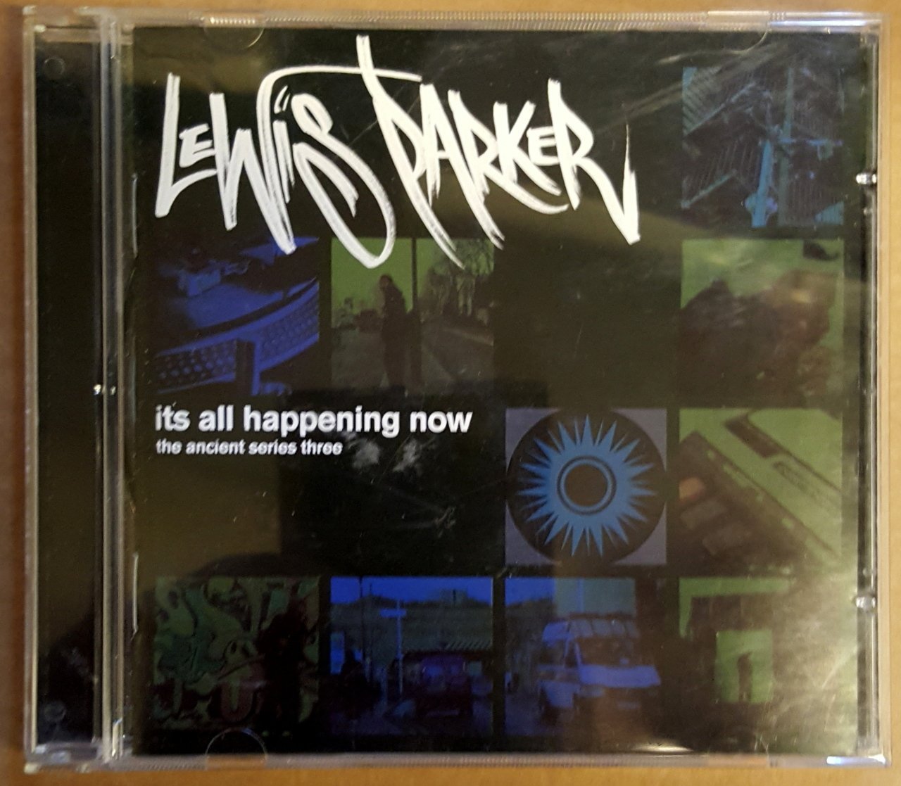 LEWIS PARKER IT'S ALL HAPPENING NOW CD 2002 JAZZY HIP HOP 2.EL