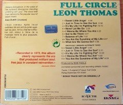 LEON THOMAS - FULL CIRCLE (1973) - CD 2002 REISSUE SIFIR