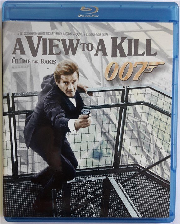 007 JAMES BOND A VIEW TO KILL - ÖLÜME BİR BAKIŞ - ROGER MOORE - BLU-RAY 2.EL