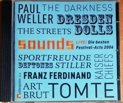 MUSIKEXPRESS 113 / SOUNDS LIVE! / FRANZ FERDINAND, DEFTONES, ART BRUT, TOMTE, PAUL WELLER, THE STREETS, THE DARKNESS / DIE BESTEN FESTIVAL-ACTS (2006) PROMO CD 2.EL