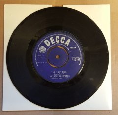 ROLLING STONES - THE LAST TIME / PLAYING WITH FIRE (1965) - 7'' 45 DEVİR SINGLE PLAK
