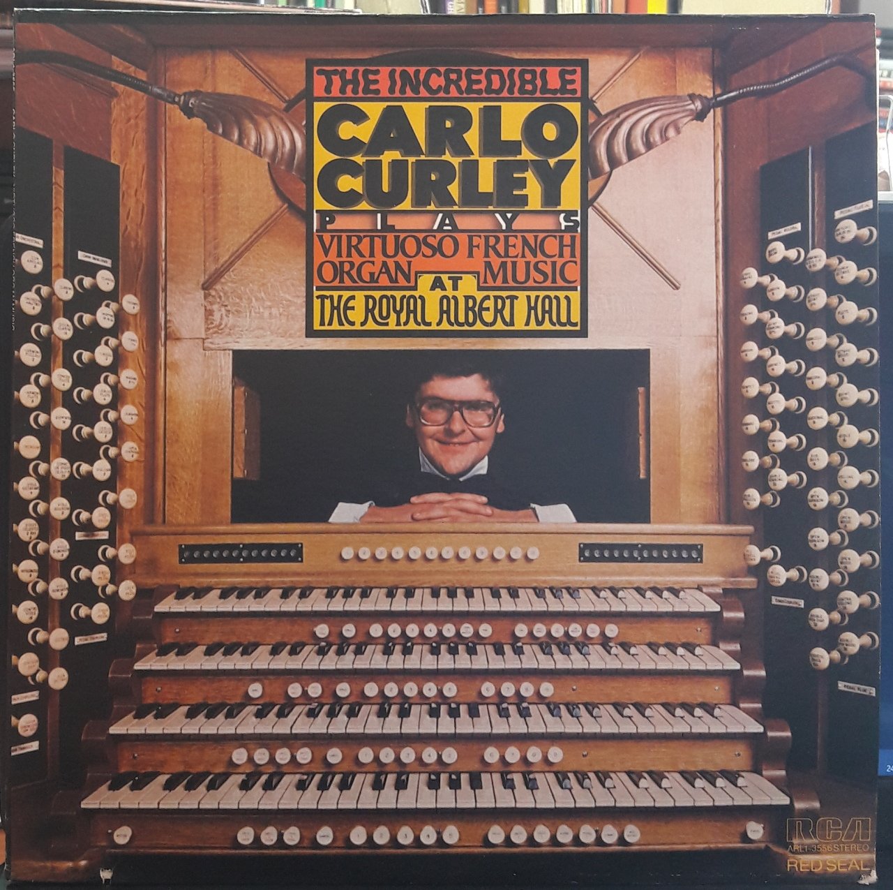 CARLO CURLEY PLAYS VITUOSO FRENCH ORGAN MUSIC AT THE ROYAL ALBERT HALL (1979) - PLAK 2.EL