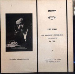 DUKAS: THE SORCERER'S APPRENTICE, JEAN MARTINON - PLAK 2.EL
