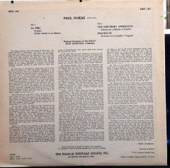DUKAS: THE SORCERER'S APPRENTICE, JEAN MARTINON - PLAK 2.EL