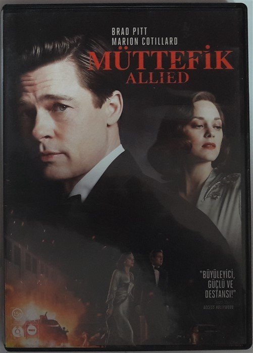 MÜTTEFİK - ALLIED - BRAD PITT - MARION COTILLARD - ROBERT ZEMECKIS - DVD 2.EL