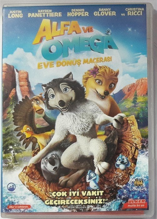 ALFA VE OMEGA EVE DÖNÜŞ MACERASI - DVD 2.EL