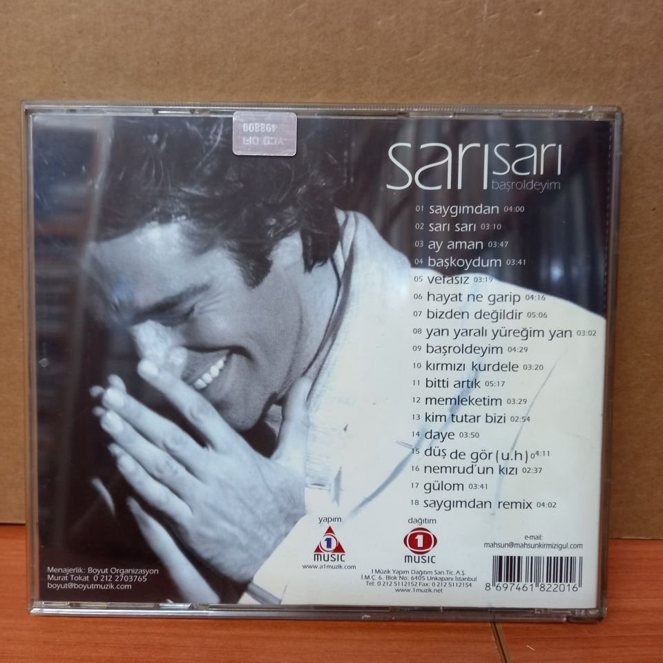 MAHSUN KIRMIZIGÜL - SARI SARI (2004) - CD 2.EL
