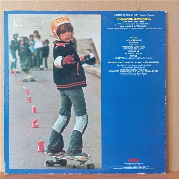 TROCADERO LEMON BLUE: THE ORIGINAL MOTION PICTURE SOUNDTRACK / ALEC R. COSTANDINOS (1978) - LP 2.EL PLAK