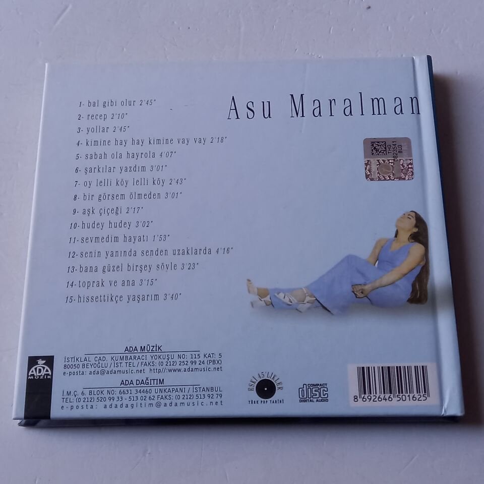 ASU MARALMAN – ESKI 45\'LİKLER (2000) - CD 2.EL