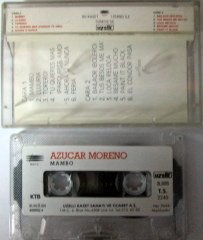 AZUCAR MORENO - MAMBO (1991) UZELLI CASSETTE MADE IN TURKEY ''USED''