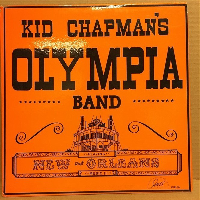 KID CHAPMAN'S OLYMPIA BAND - NEW ORLEANS - LP 2.EL PLAK