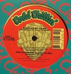 BIG DADDY KANE - RAP SUMMARY (LEAN ON ME) (1989) 12'' MAXISINGLE